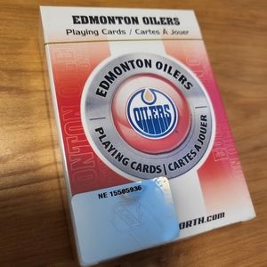 Edmonton Oilers Playing Cards (Older)- Brand New and Sealed!